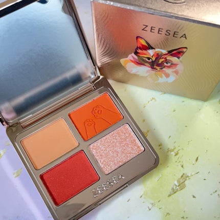 アニマルアイシャドウ(4シェード)/ZEESEA/アイシャドウパレットを使ったクチコミ(6枚目)