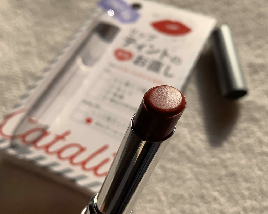 ティントお直しスティック/キャタリア/リップクリームを使ったクチコミ（1枚目）