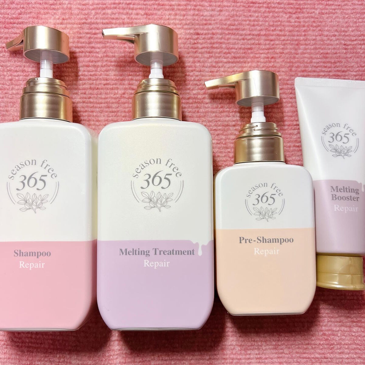 リペア メルティングブースター/season free 365/アウトバストリートメントを使ったクチコミ（1枚目）