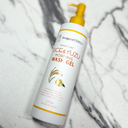 ライス&ゆずモーニングウォッシュジェル/世田谷コスメ/その他洗顔料を使ったクチコミ(1枚目)