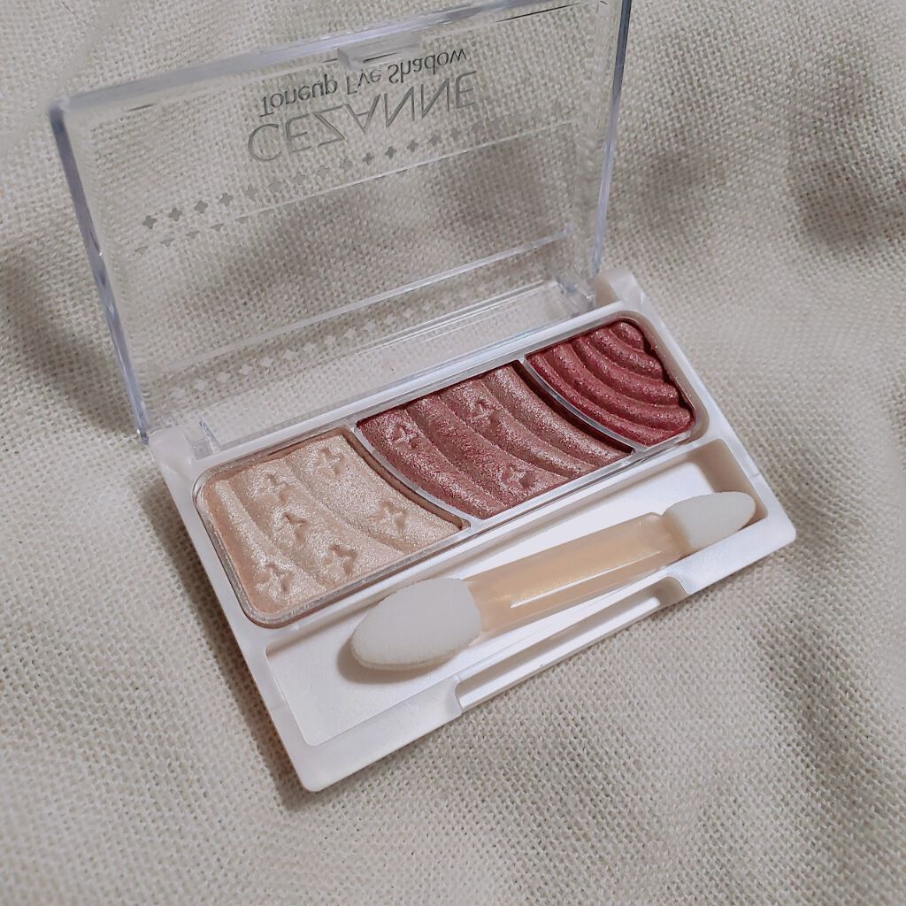 トーンアップアイシャドウ/CEZANNE/アイシャドウパレットを使ったクチコミ（1枚目）