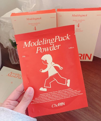 モデリングパックグロウプロジェクト/choRIN/シートマスク・パックを使ったクチコミ(5枚目)