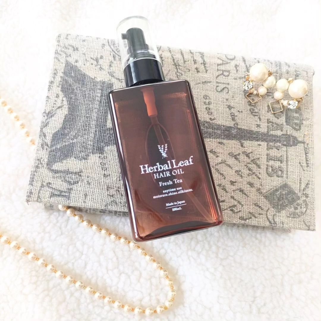 オーガニックヘアオイル フレッシュティーの香り/ハーバルリーフ/ヘアオイルを使ったクチコミ（1枚目）