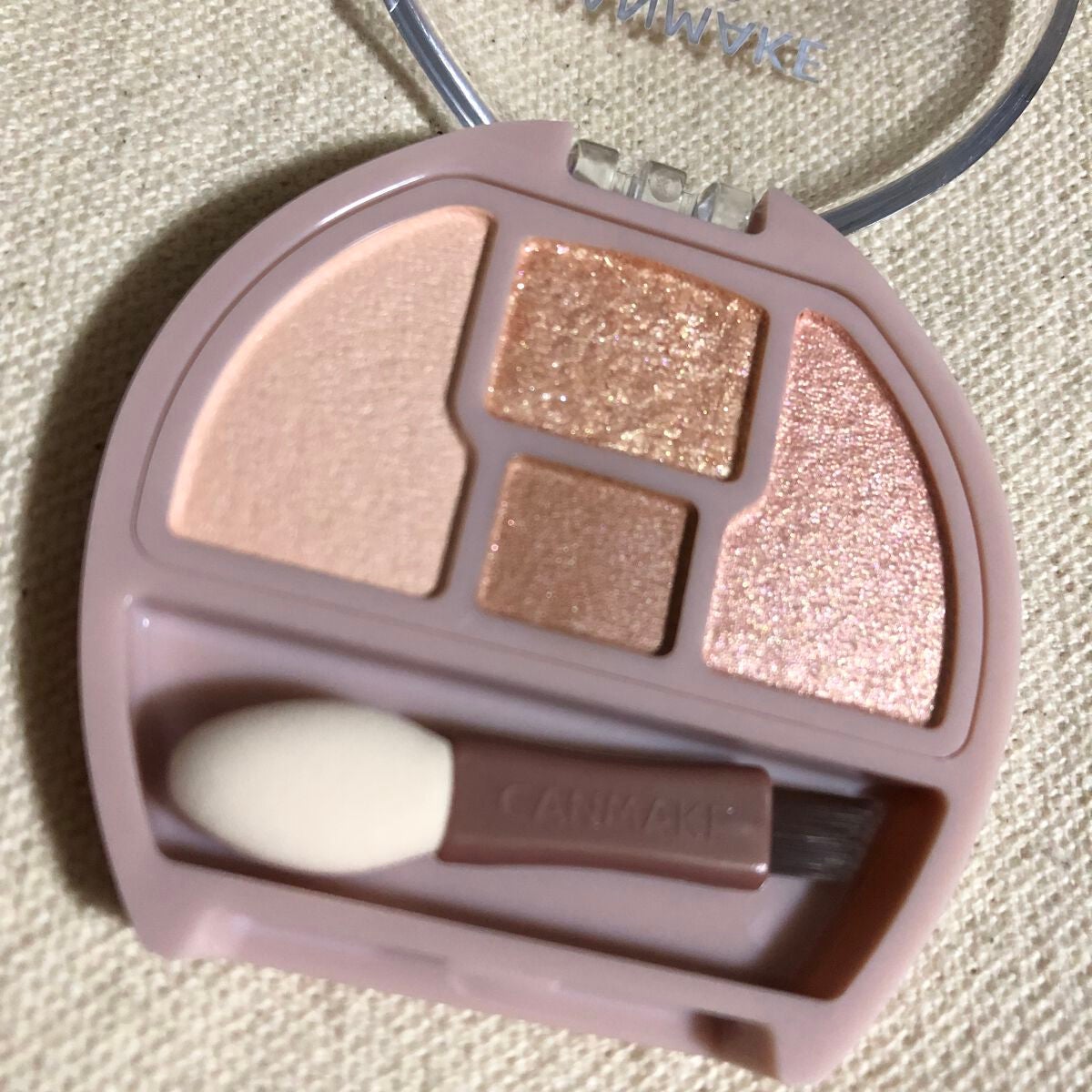 プランぷくコーデアイズ/キャンメイク/パウダーアイシャドウを使ったクチコミ(3枚目)