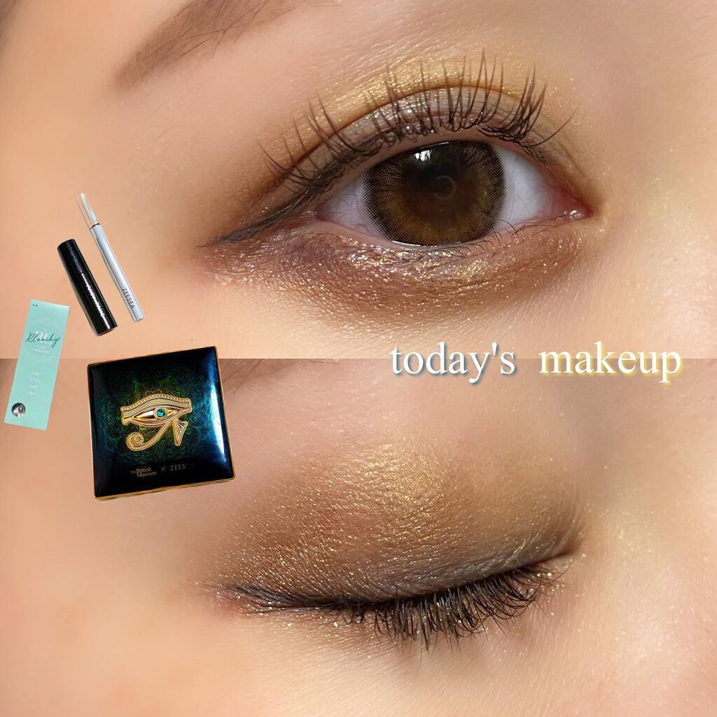 大英博物館 エジプトシリーズ アイシャドウパレット/ZEESEA/アイシャドウパレットを使ったクチコミ（1枚目）