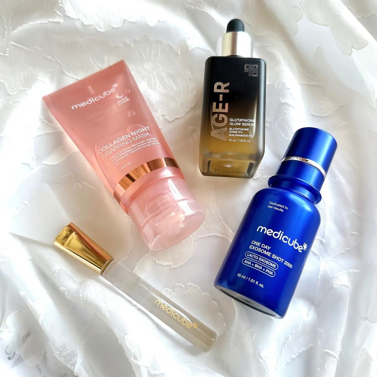 グルタチオングロウアンプル/MEDICUBE/美容液を使ったクチコミ(1枚目)