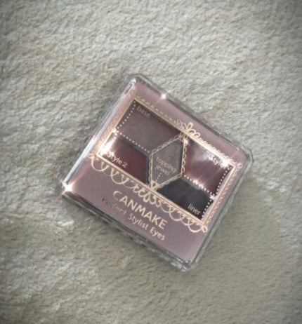 【旧品】パーフェクトスタイリストアイズ/キャンメイク/アイシャドウパレットを使ったクチコミ(1枚目)