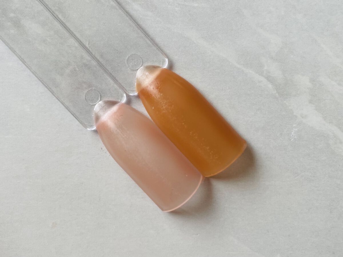 ファンデーションカラーズ 07 ミルキーオレンジ/キャンメイク/マニキュアを使ったクチコミ（3枚目）