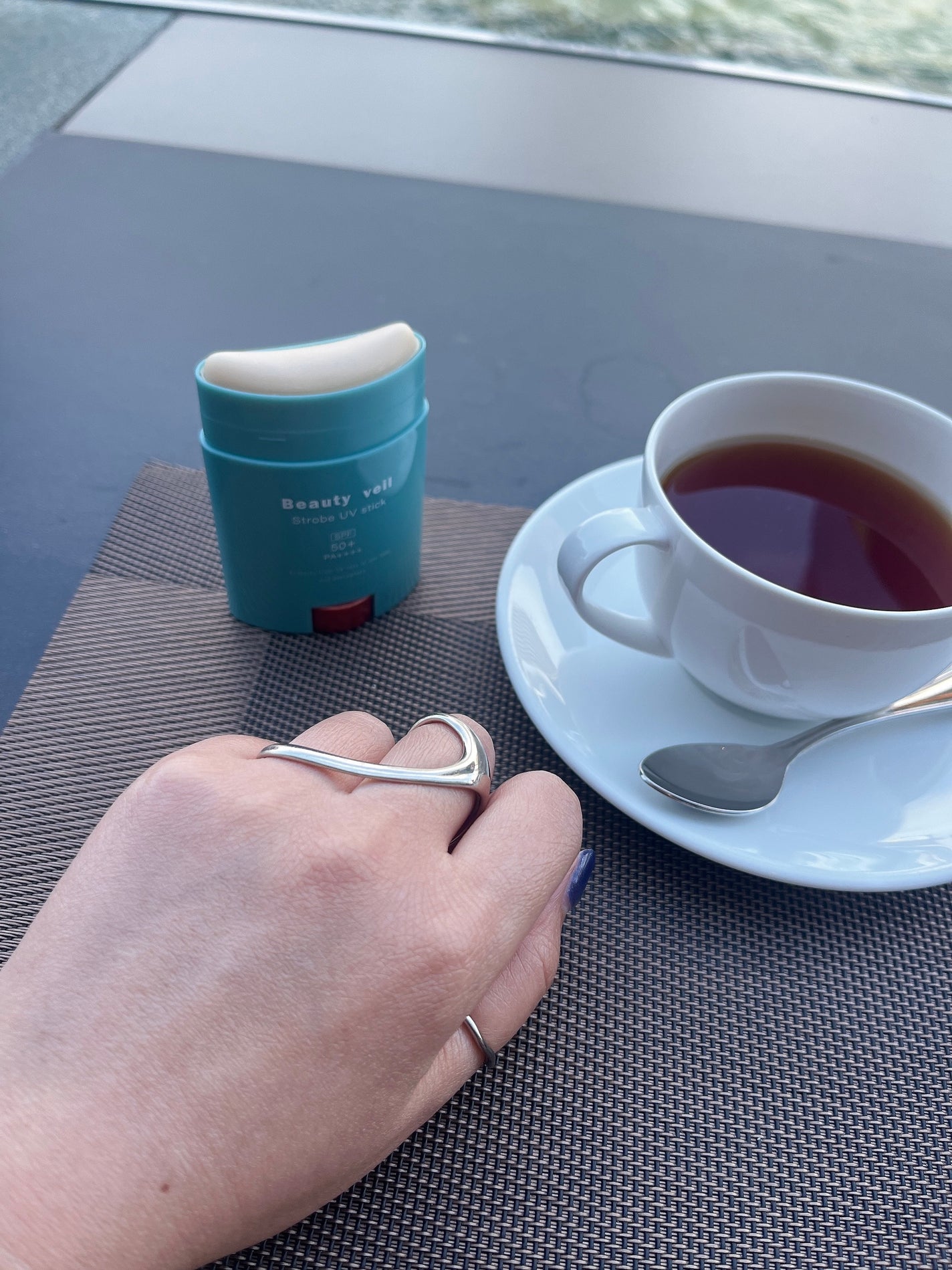 ストロボUVスティック/Beauty veil/日焼け止めスティックを使ったクチコミ(4枚目)