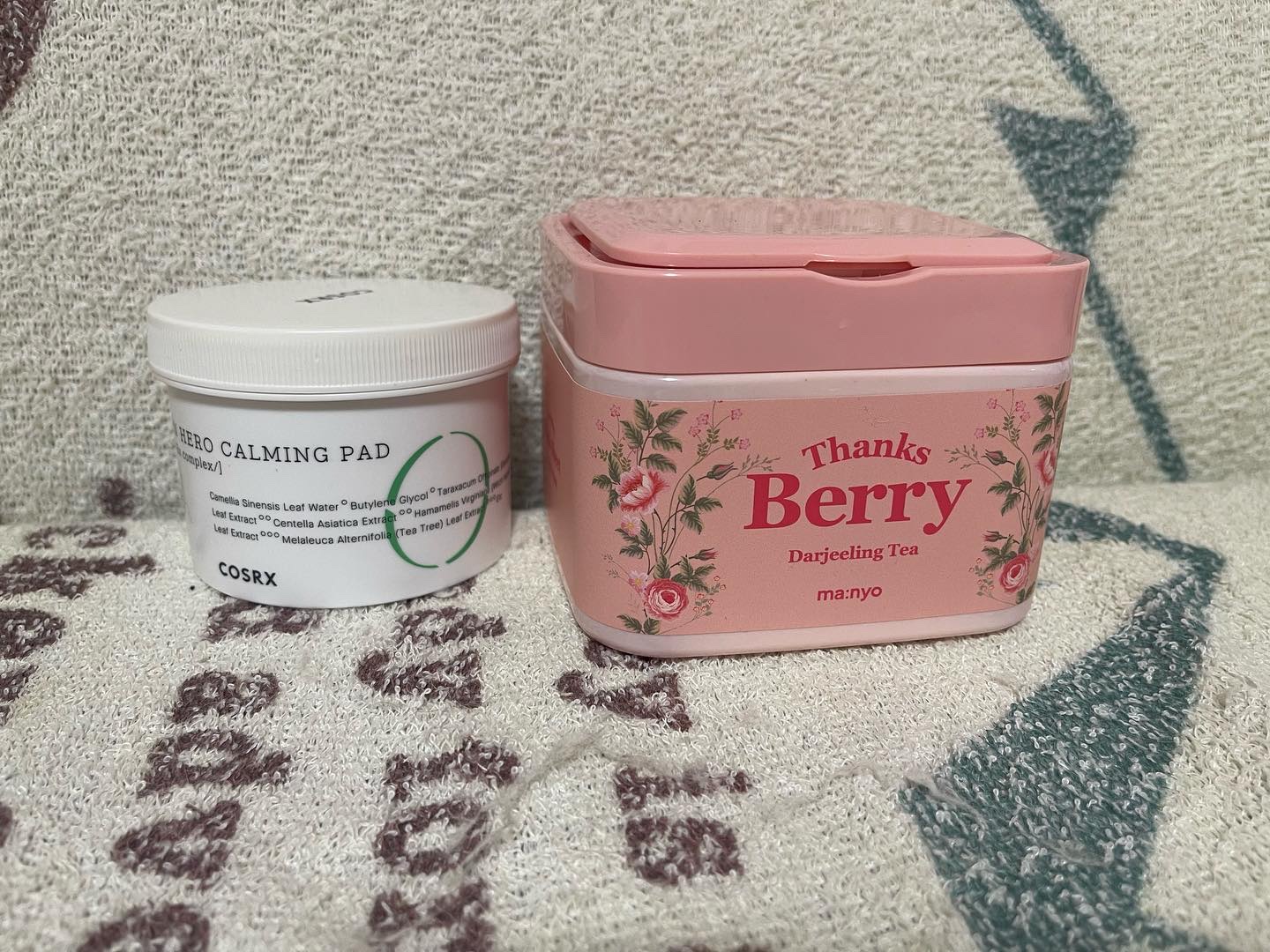 ワンステップグリーンカーミングパッド/COSRX/トナーパッドを使ったクチコミ（1枚目）