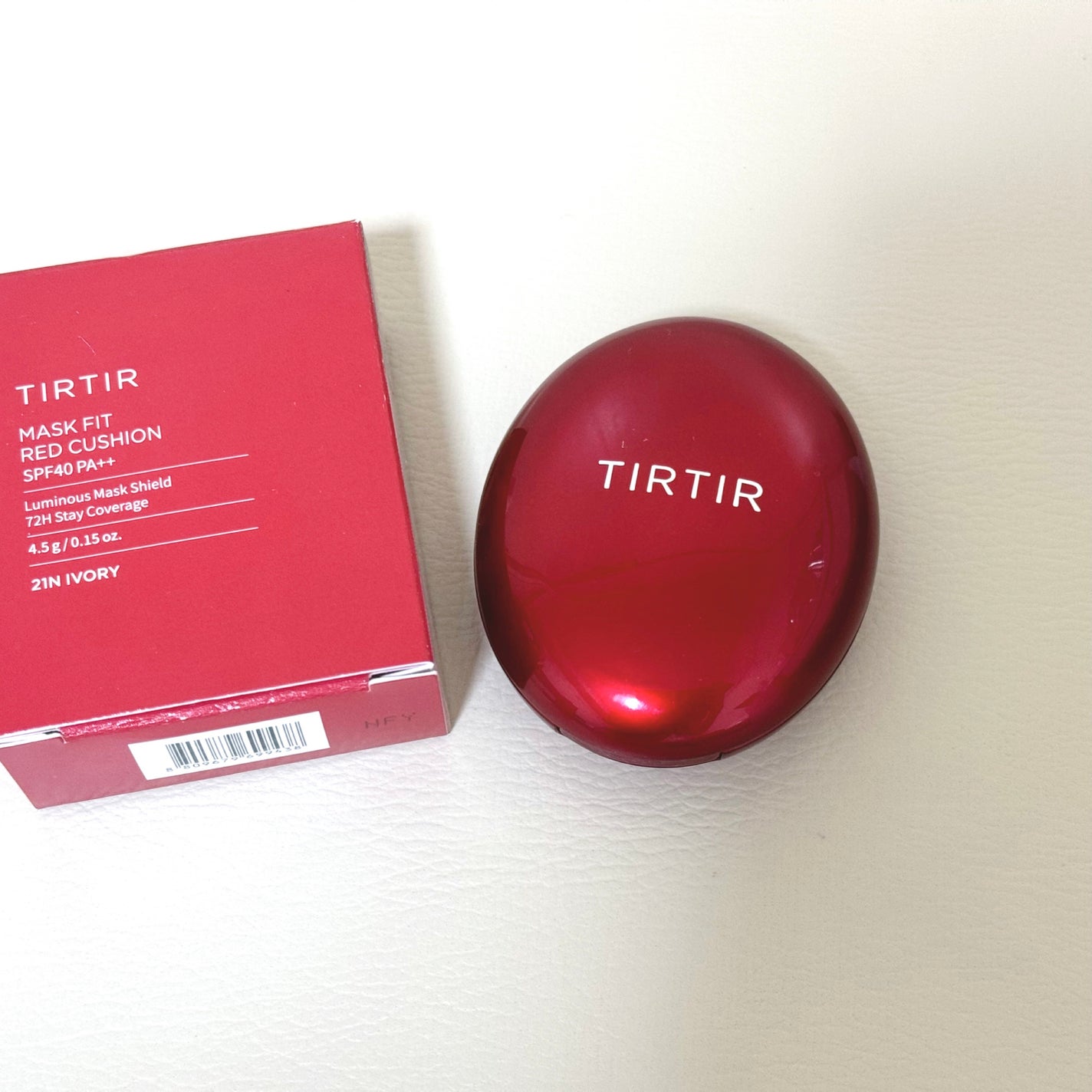 マスク フィット レッド クッション/TIRTIR(ティルティル)/クッションファンデーションを使ったクチコミ(1枚目)