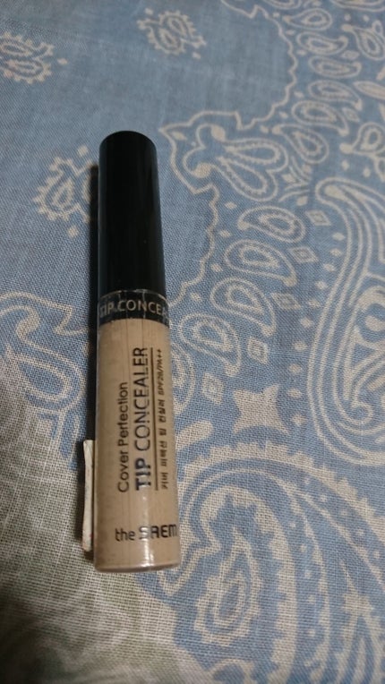 カバーパーフェクション チップコンシーラー/the SAEM/リキッドコンシーラーを使ったクチコミ(1枚目)