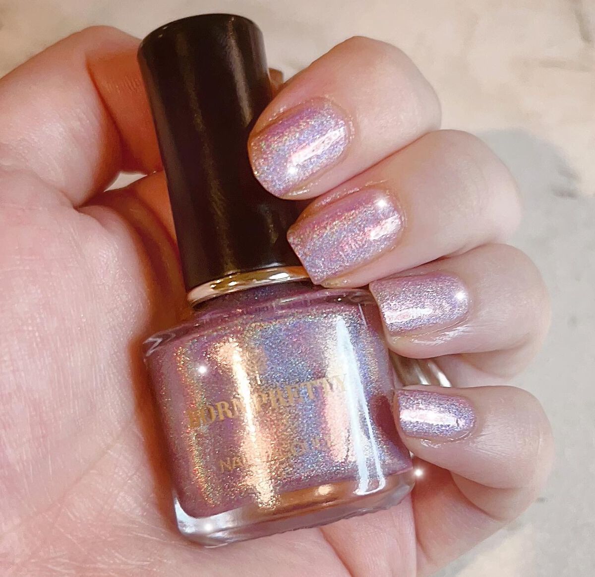 ユニコーンマニキュア/BORN PRETTY/マニキュアを使ったクチコミ(2枚目)