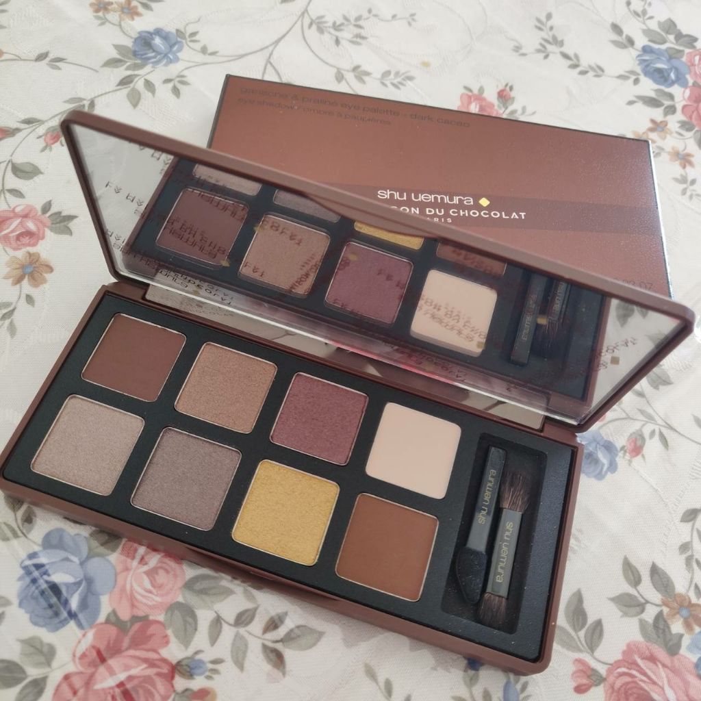 ガナッシュ アンド プラリネ アイパレット/shu uemura/アイシャドウパレットを使ったクチコミ（1枚目）