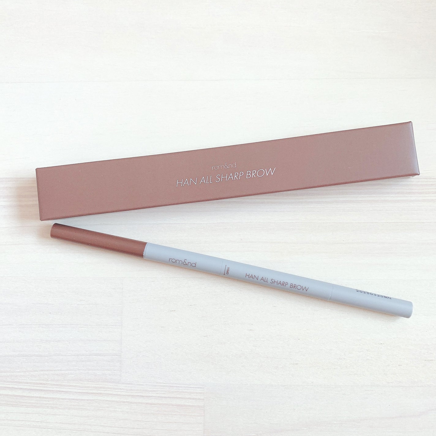 HAN ALL SHARP BROW/rom&nd/アイブロウペンシルを使ったクチコミ(1枚目)