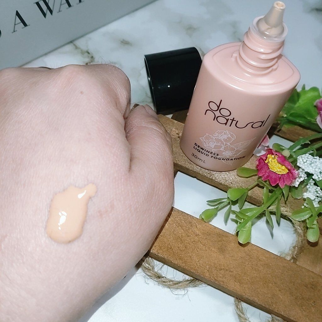 デュイネス リキッド ファンデーション BO40 ベージュオークル/do natural/リキッドファンデーションを使ったクチコミ（3枚目）