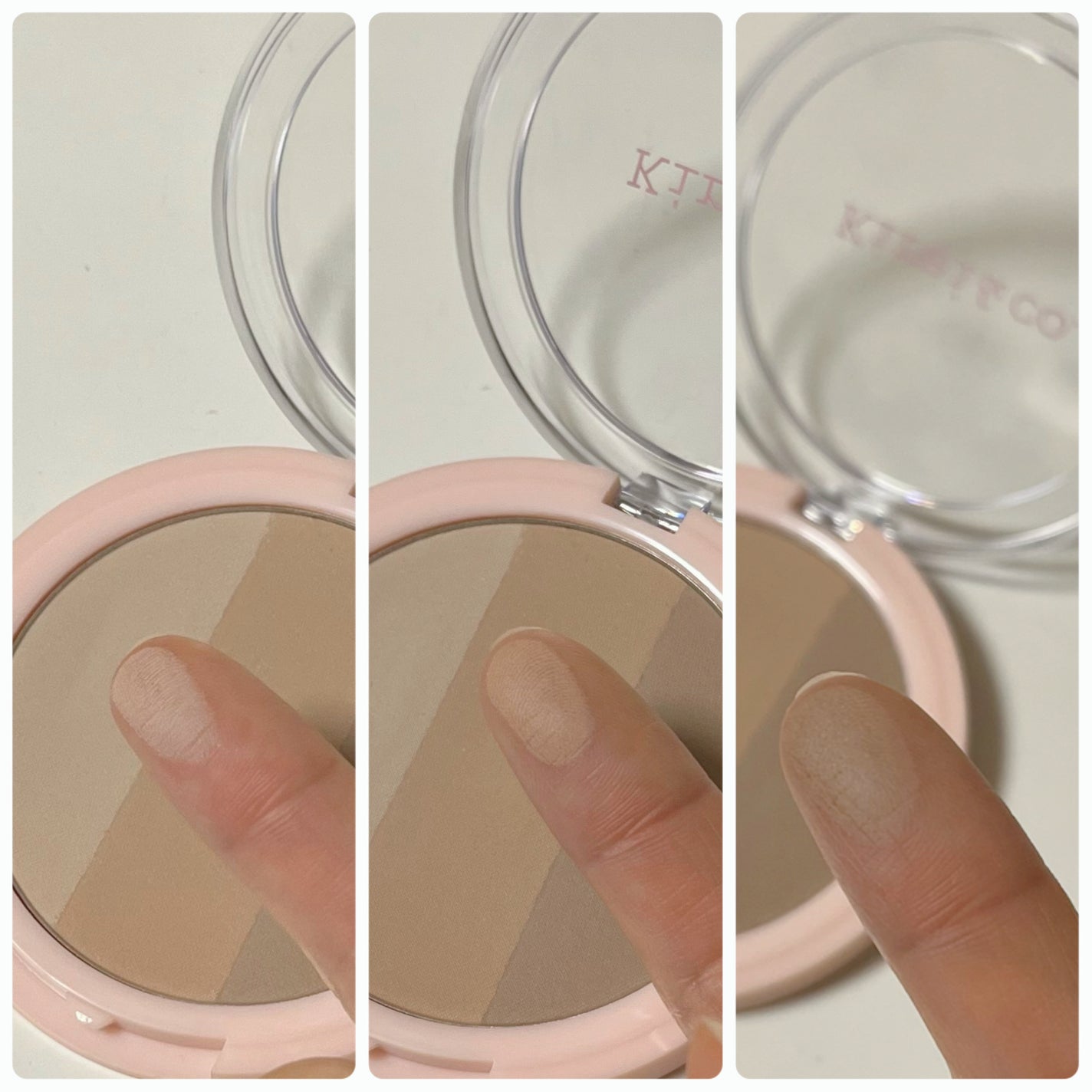 3カラーシェーディングパレット/Kirei&co./シェーディングを使ったクチコミ(3枚目)