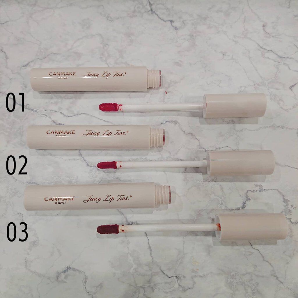 ジューシーリップティント/キャンメイク/口紅を使ったクチコミ（2枚目）