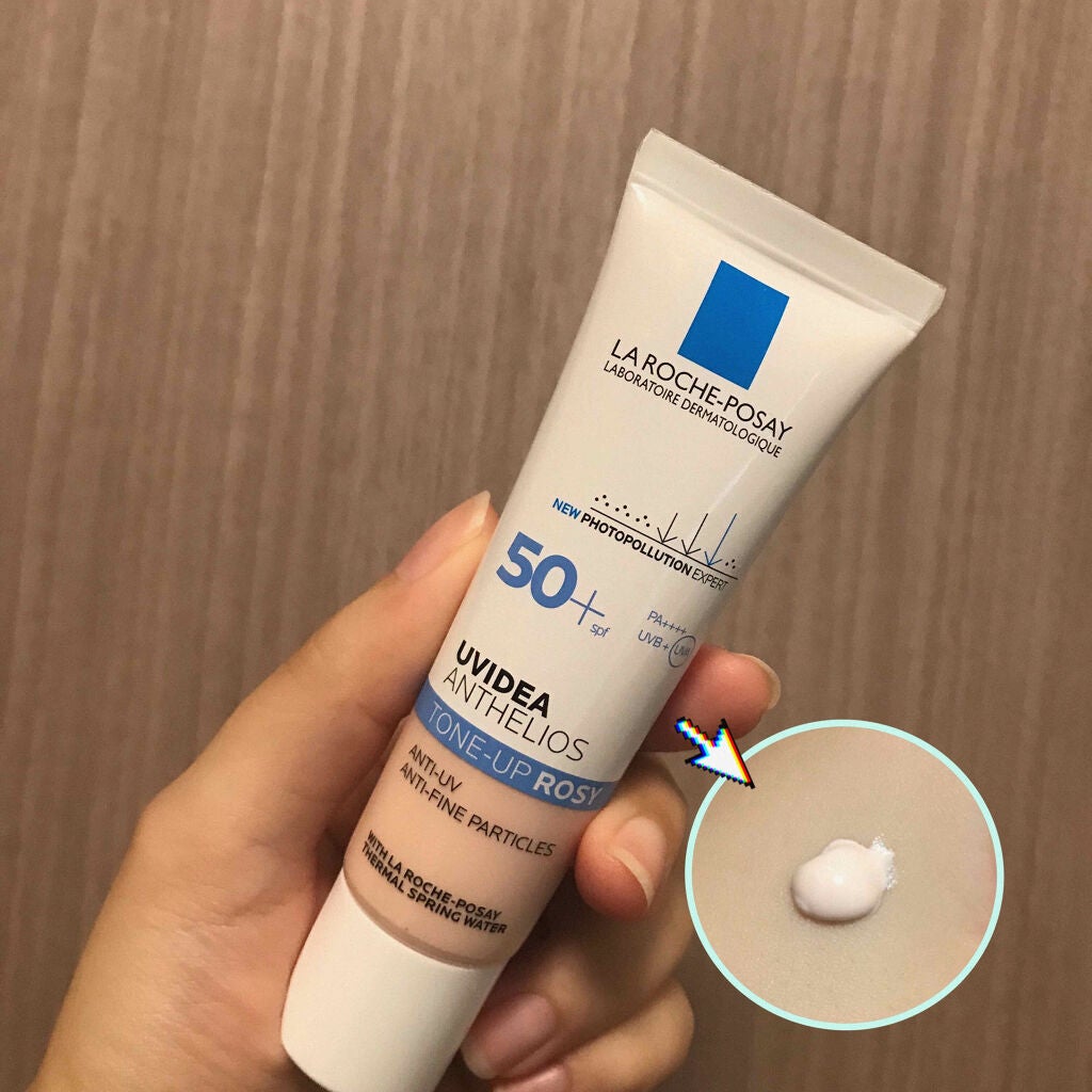 UVイデア XL プロテクショントーンアップ ローズ/ラ ロッシュ ポゼ/日焼け止めクリームを使ったクチコミ(1枚目)