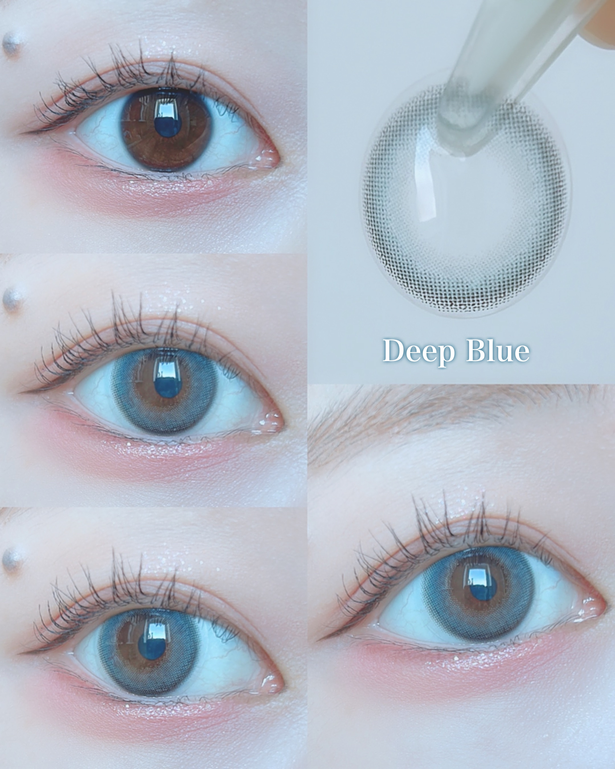 eye closet SILICONE HYDROGEL 1day ウォーターグレー/eye closet SILICONE HYDROGEL/ワンデー（１DAY）カラコンを使ったクチコミ（3枚目）