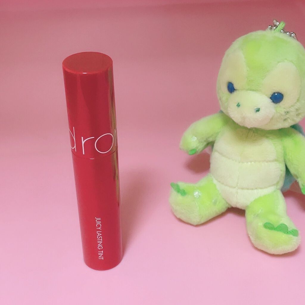 ジューシーラスティングティント/rom&nd/リップティントを使ったクチコミ（1枚目）