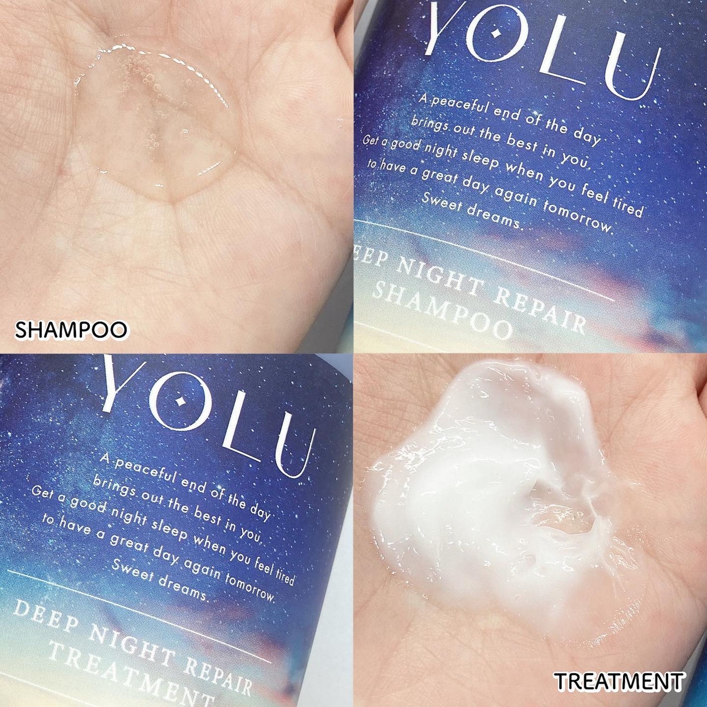 ディープナイトリペアシャンプー/トリートメント/YOLU/市販シャンプーを使ったクチコミ(3枚目)