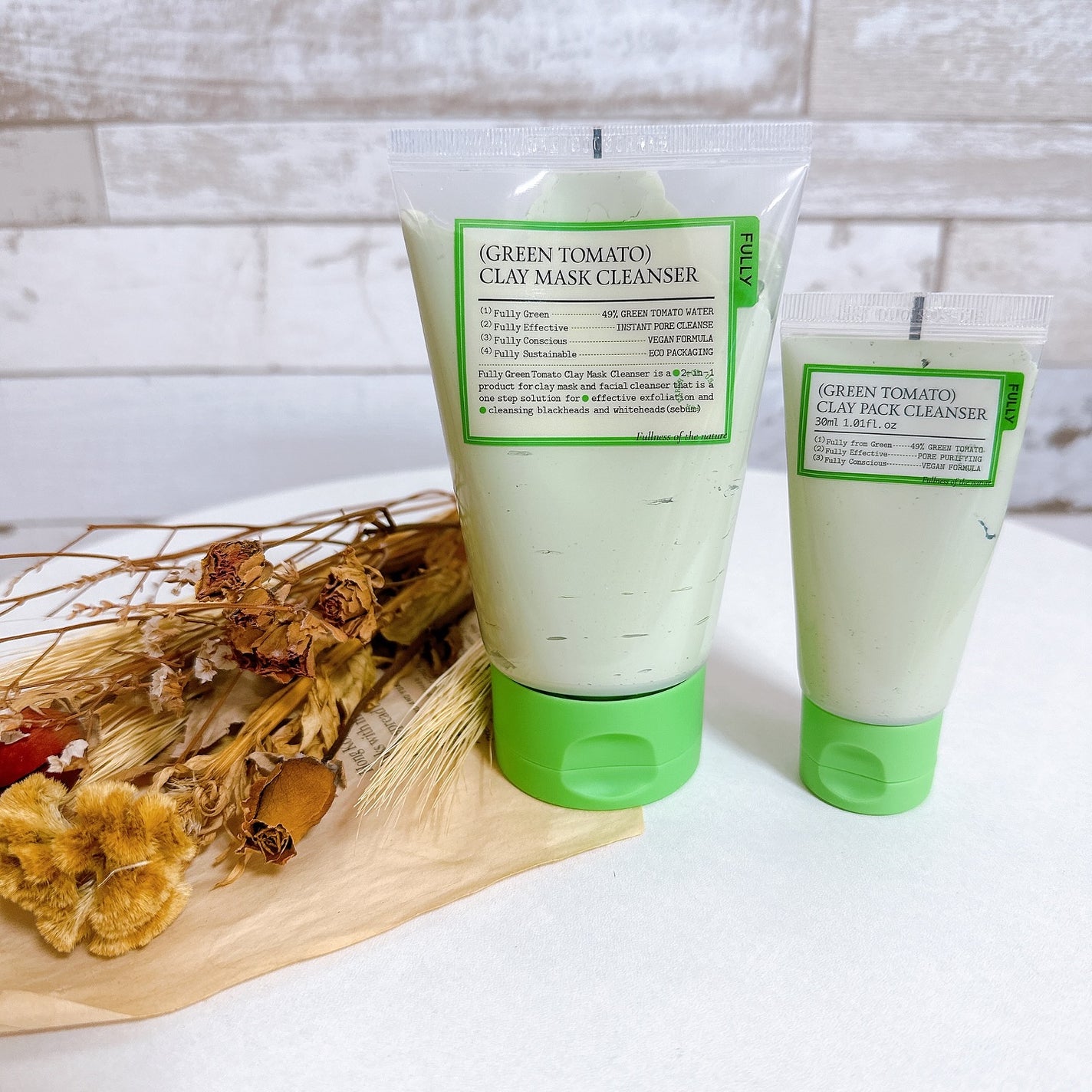 グリーントマトクレイマスククレンザー/FULLY/洗い流すパック・マスクを使ったクチコミ(7枚目)