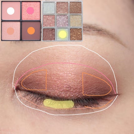 THE BELLA COLLECTION mini/CELEFIT/アイシャドウパレットを使ったクチコミ(6枚目)