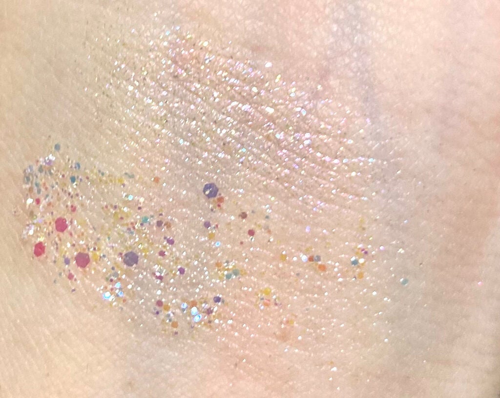 デュオ ポケット グリッター シャドウ/PERIPERA/アイシャドウパレットを使ったクチコミ(2枚目)