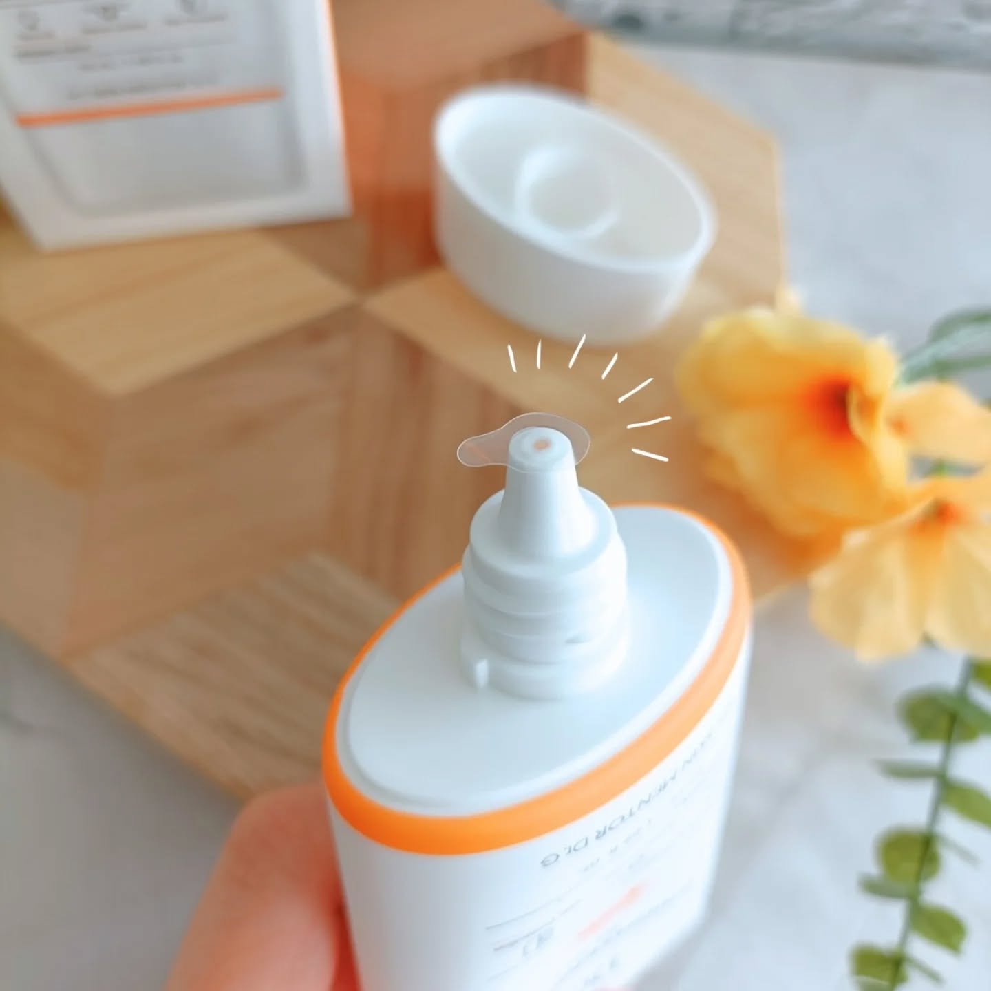 ブライトニングアップサンプラス/Dr.G/日焼け止めクリームを使ったクチコミ（2枚目）