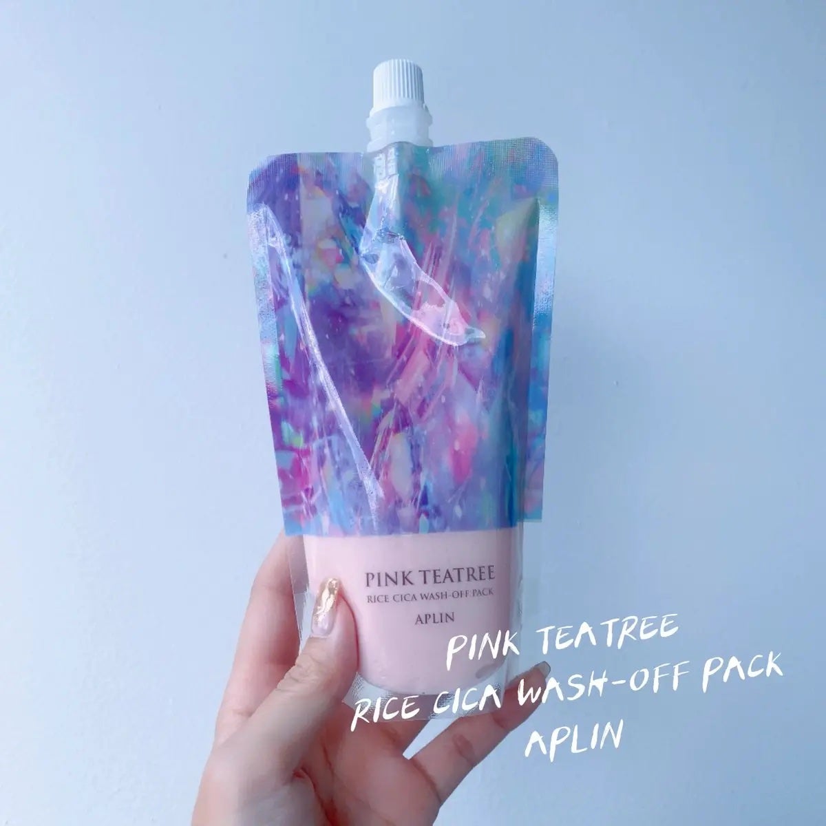ピンクティーツリーライスシカウォッシュオフパック/APLIN/洗い流すパック・マスクを使ったクチコミ(1枚目)