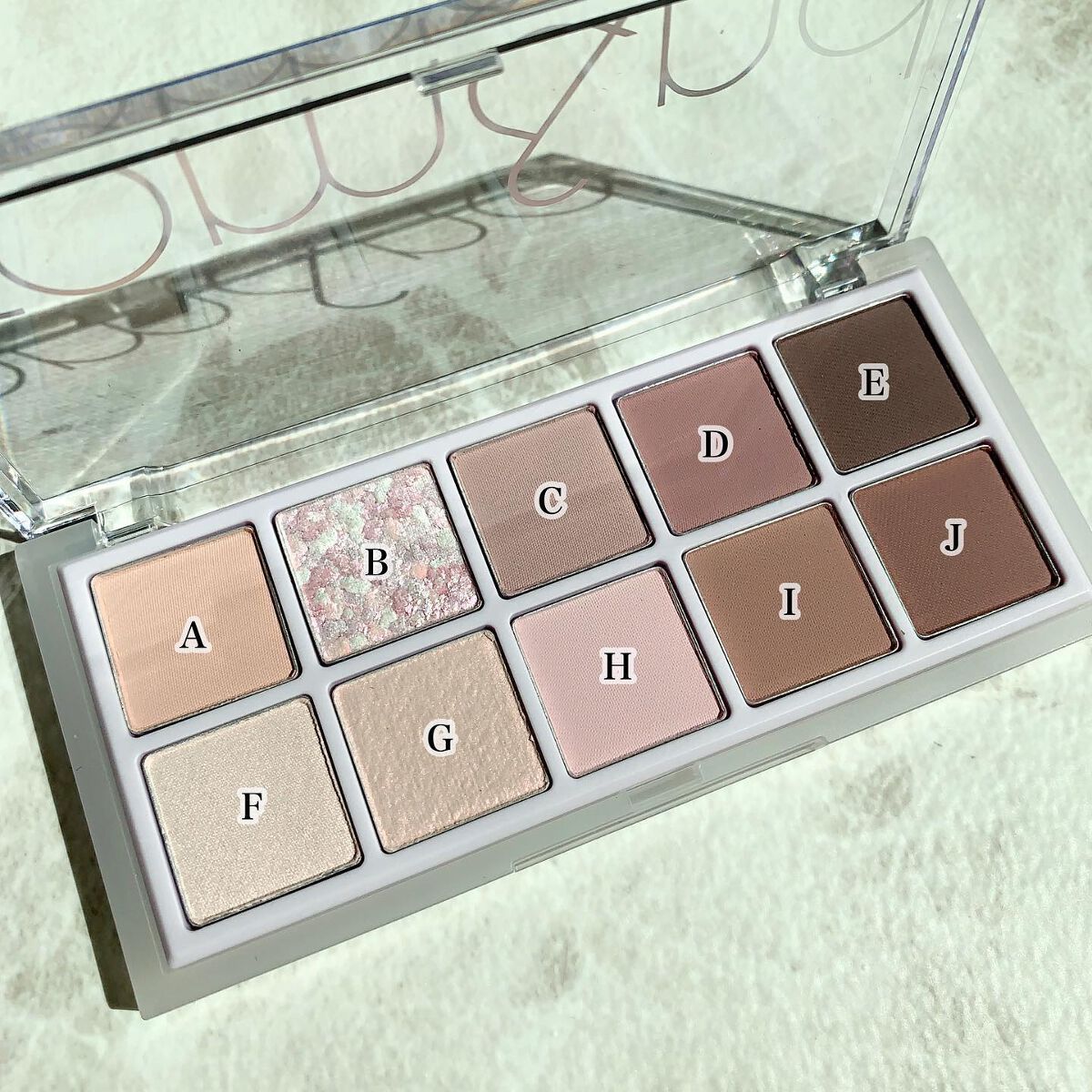 ベターザンパレット/rom&nd/アイシャドウパレットを使ったクチコミ(4枚目)