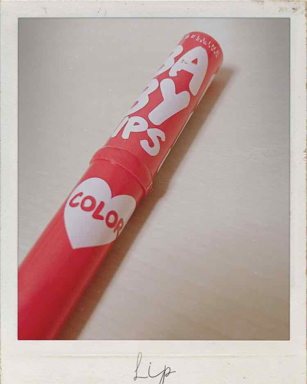 リップクリーム カラー BABY LIPS/MAYBELLINE NEW YORK/リップケアを使ったクチコミ(1枚目)