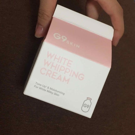 WHITE WHIPPING CREAM(ウユクリーム)/G9SKIN/化粧下地を使ったクチコミ(1枚目)