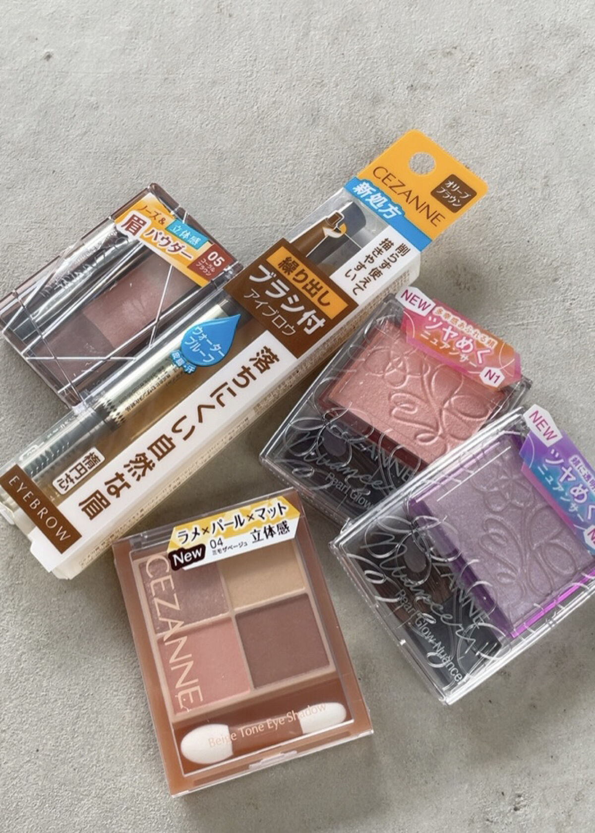 ノーズ＆アイブロウパウダー/CEZANNE/パウダーアイブロウを使ったクチコミ（2枚目）