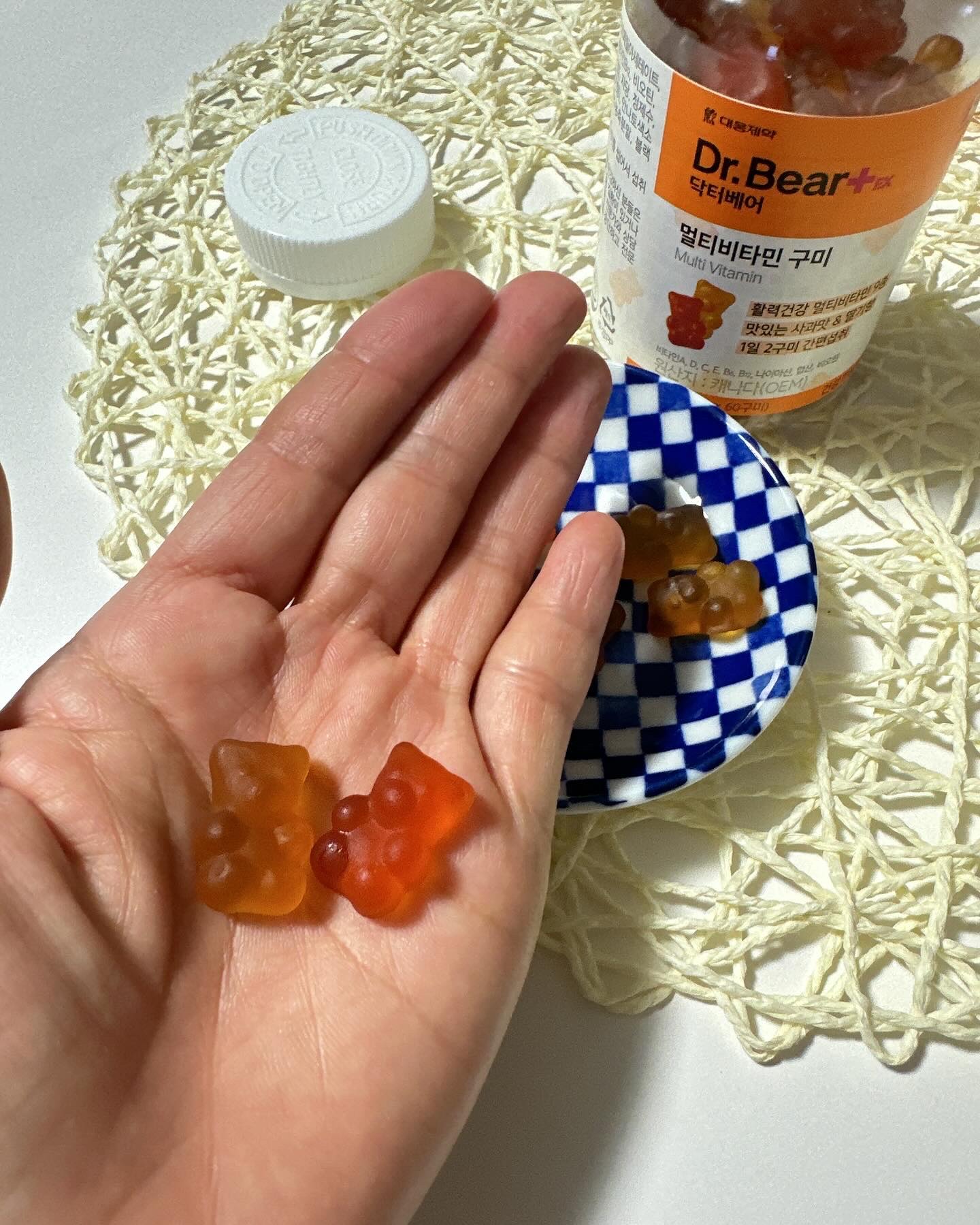 ドクターベアExマルチビタミングミ/大熊製薬/健康サプリメントを使ったクチコミ（2枚目）