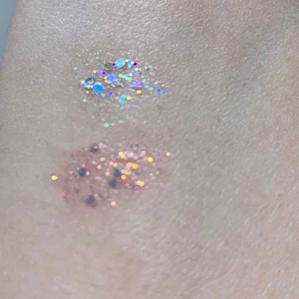 アイスパングルグリッター 5号 ミラーボールパーツ/HOLIKA HOLIKA/グリッターを使ったクチコミ（2枚目）