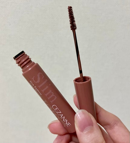 極細アイブロウマスカラ/CEZANNE/眉マスカラを使ったクチコミ(2枚目)