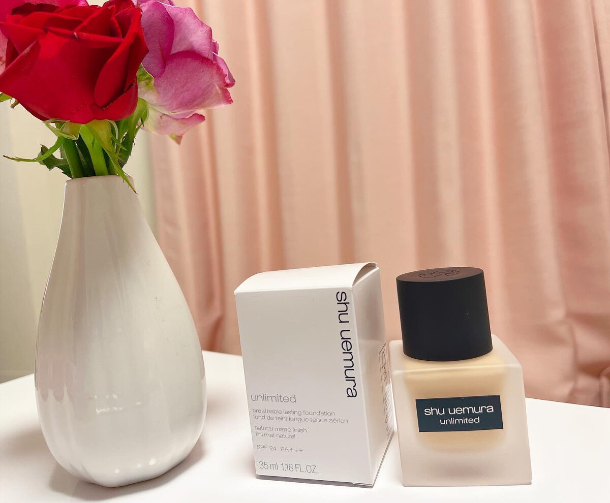 （旧）アンリミテッド ラスティング フルイド/shu uemura/リキッドファンデーションを使ったクチコミ（1枚目）
