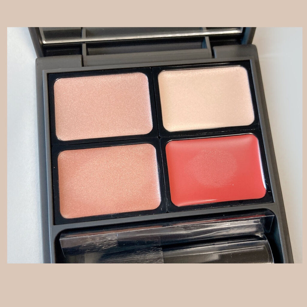 ニュアンスフェイスカラーパレット/OSAJI/メイクアップキットを使ったクチコミ（2枚目）