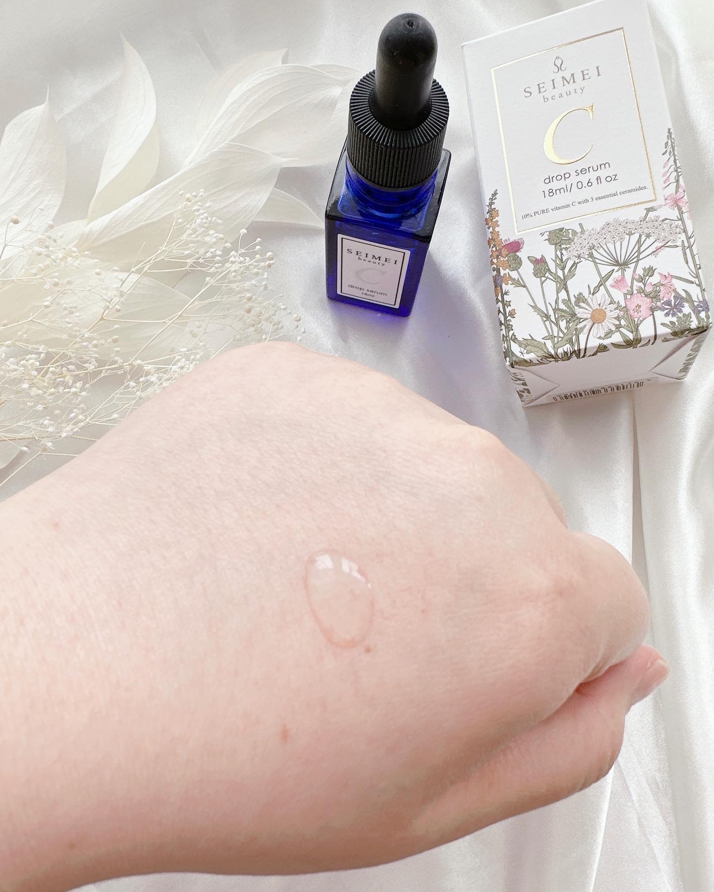 フレッシュCドロップセラム/SEIMEI/美容液を使ったクチコミ（3枚目）