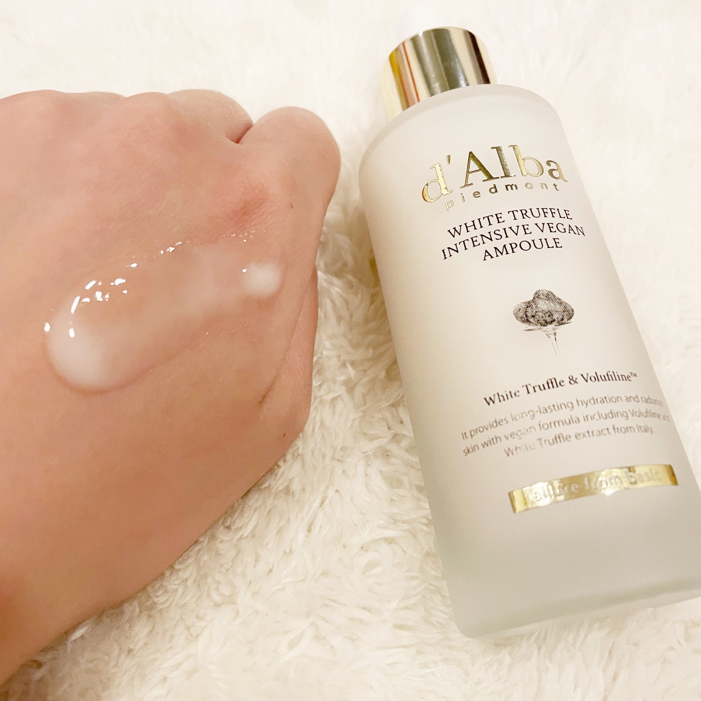 ホワイトトリュフインテンシブヴィーガンアンプル/ダルバ/美容液を使ったクチコミ(2枚目)