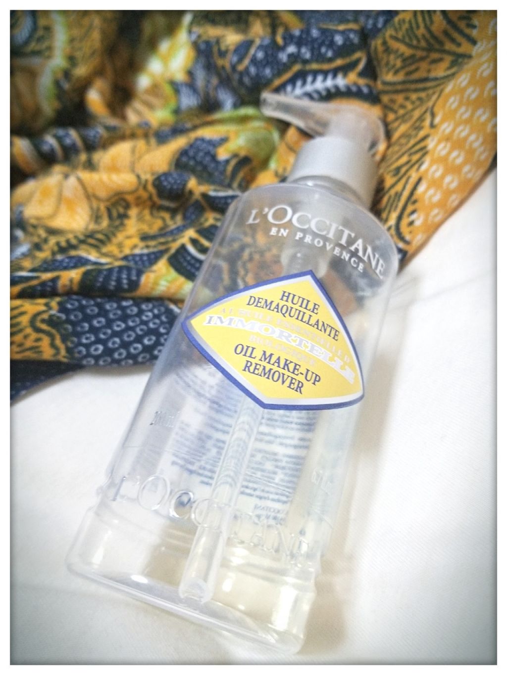 イモーテル プレシューズクレンジングオイル/L'OCCITANE/オイルクレンジングを使ったクチコミ（1枚目）