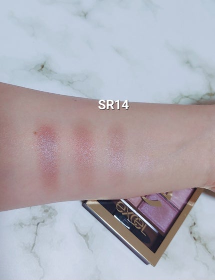 スキニーリッチシャドウ/excel/アイシャドウパレットを使ったクチコミ(4枚目)