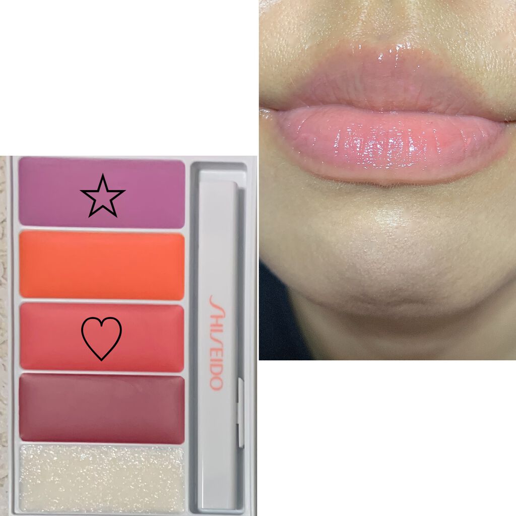 アクアジェル リップパレット/SHISEIDO/口紅を使ったクチコミ(8枚目)