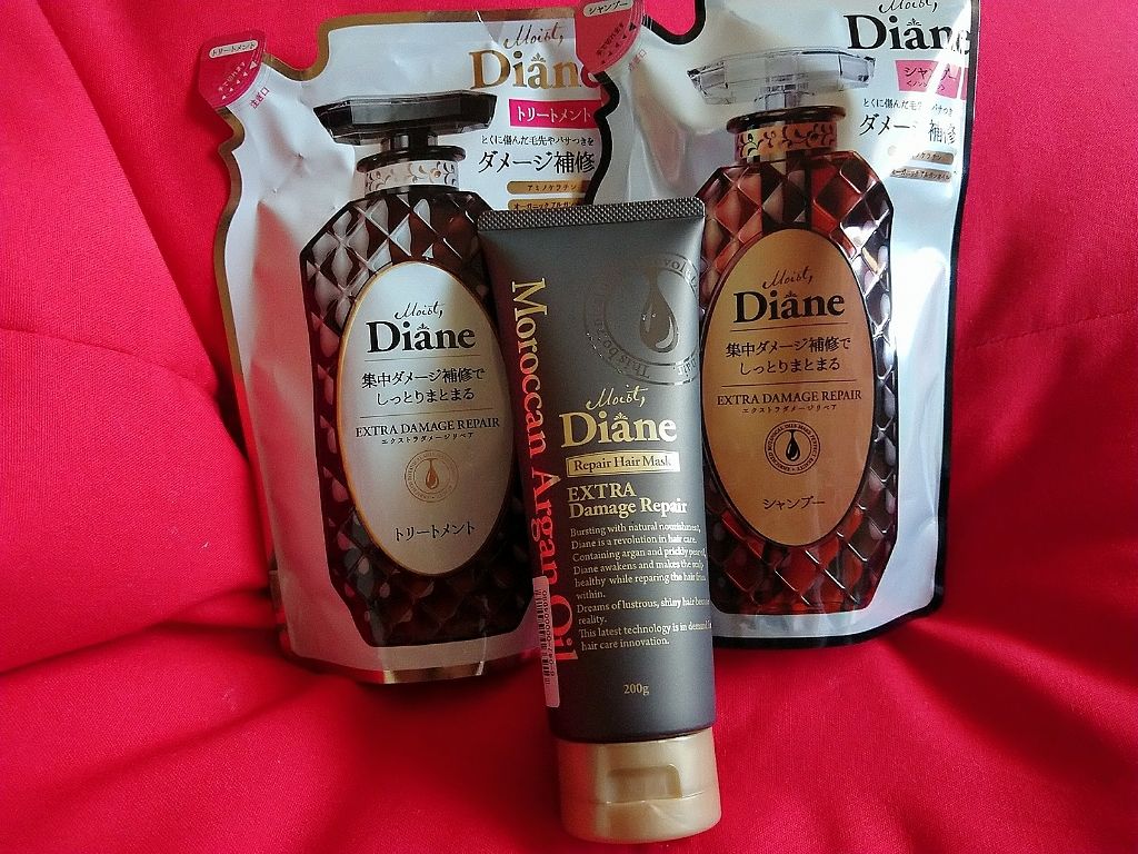 パーフェクトビューティ モイストダイアン エクストラダメージリペア シャンプー/トリートメント/ダイアン/市販シャンプーを使ったクチコミ（1枚目）