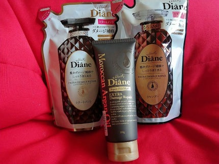 パーフェクトビューティ モイストダイアン エクストラダメージリペア シャンプー/トリートメント/ダイアン/市販シャンプーを使ったクチコミ(1枚目)