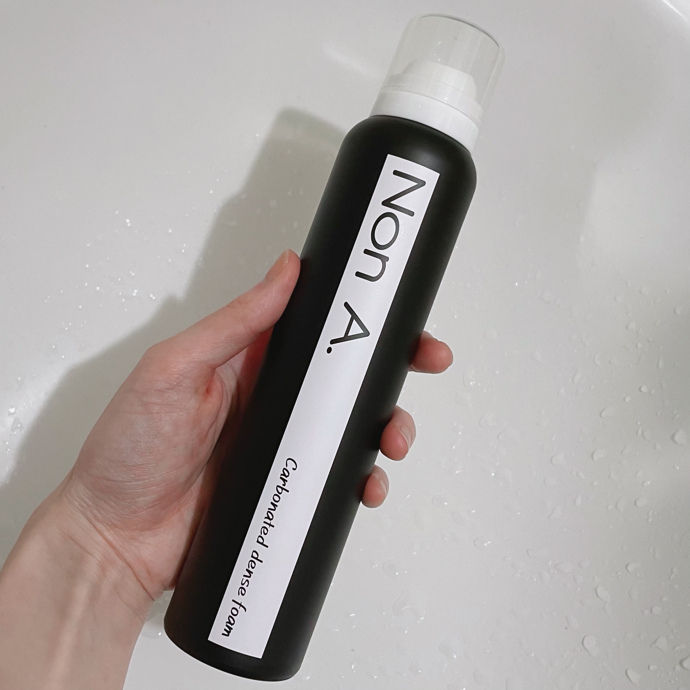 炭酸洗顔フォーム/Non A./泡洗顔を使ったクチコミ（1枚目）