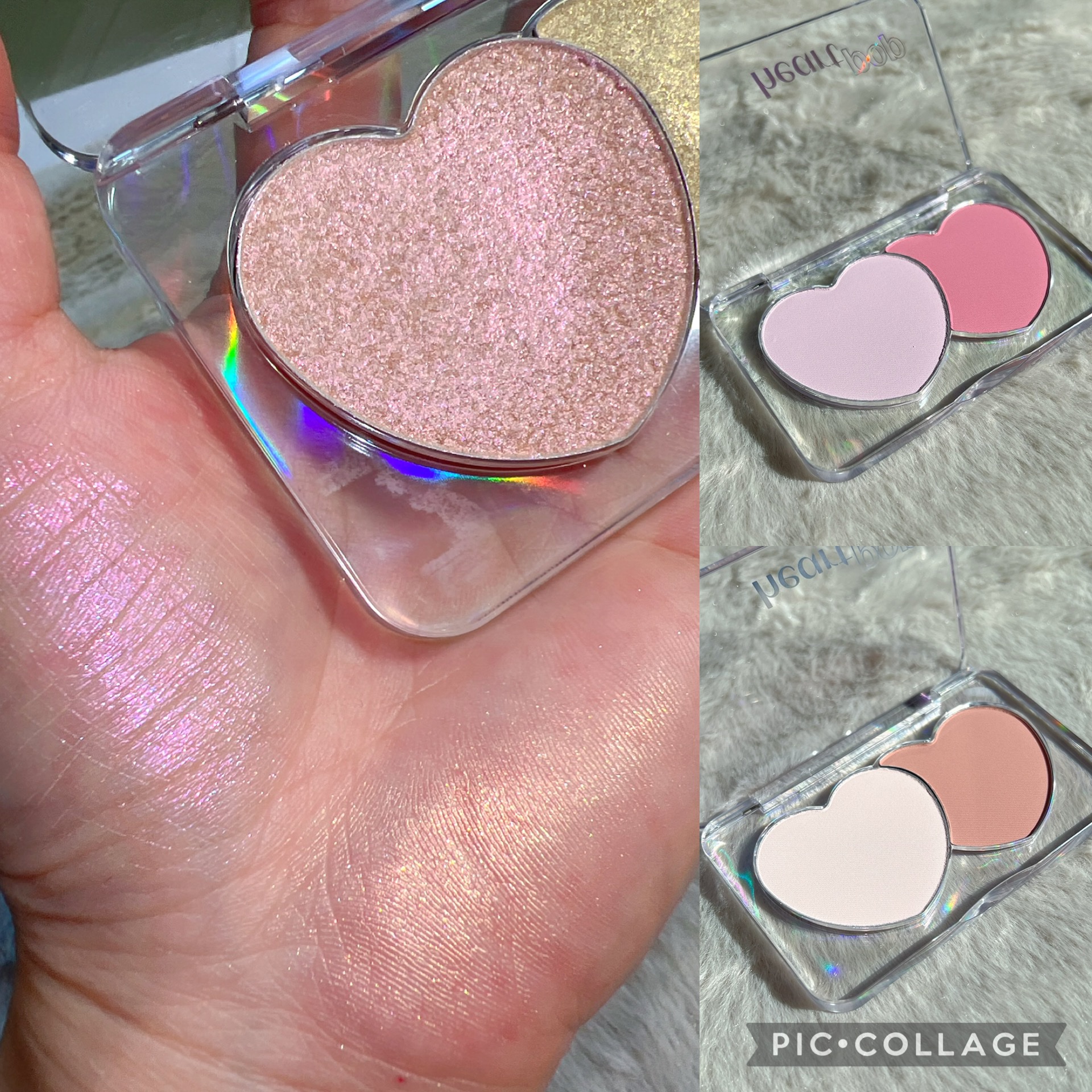 ハートポップデュオブラッシャー エンヴィブルーム/ETUDE/パウダーチークを使ったクチコミ（3枚目）