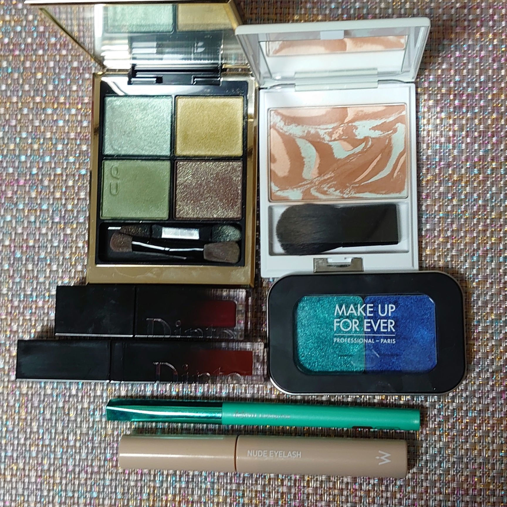 アーティストカラーシャドウ D-236 ラグーンブルー/MAKE UP FOR EVER/アイシャドウパレットを使ったクチコミ（1枚目）